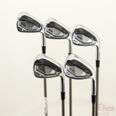 Mint Srixon ZXi5 Iron Set 7-PW AW Aerotech SteelFiber i70cw Graphite Stiff Right Handed STD