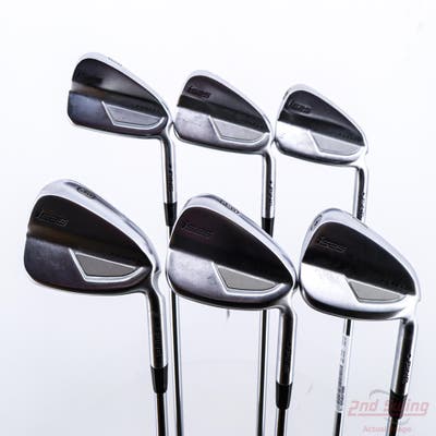 Ping i525 Iron Set 5-PW True Temper Dynamic Gold 120 Steel Stiff Right Handed Black Dot +1/2"