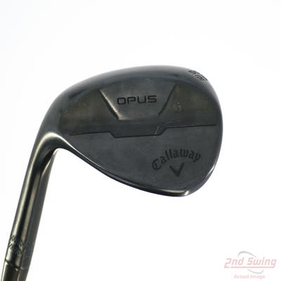 Callaway Opus Black Shadow Wedge Sand SW 56° 12 Deg Bounce S Grind True Temper Dynamic Gold Mid 115 Wedge Steel Wedge Flex Left Handed 35.25in