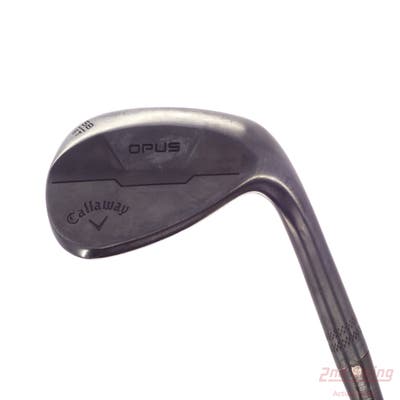 Callaway Opus Black Shadow Wedge Lob LW 58° 6 Deg Bounce T Grind UST Recoil Dart HDC 65 Graphite Wedge Flex Right Handed 34.75in