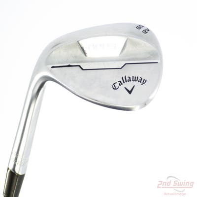 Callaway Opus Brushed Chrome Wedge Lob LW 60° 12 Deg Bounce W Grind True Temper Dynamic Gold Mid 115 Wedge Steel Wedge Flex Left Handed 35.0in