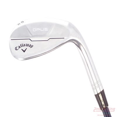Callaway Opus Brushed Chrome Wedge Lob LW 60° 8 Deg Bounce C Grind UST Recoil Dart HDC 65 Graphite Wedge Flex Right Handed 34.75in