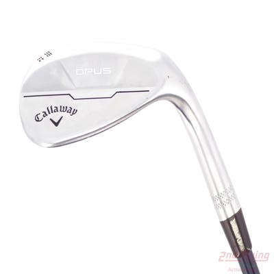 Callaway Opus Brushed Chrome Wedge Lob LW 58° 8 Deg Bounce C Grind UST Recoil Dart HDC 65 Graphite Wedge Flex Right Handed 35.0in