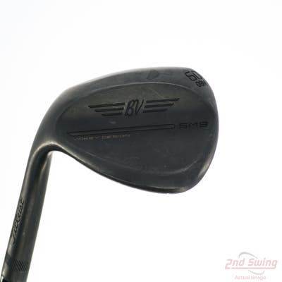 Titleist Vokey SM9 Jet Black Wedge Lob LW 60° 8 Deg Bounce M Grind Titleist Vokey BV Steel Wedge Flex Left Handed 34.75in