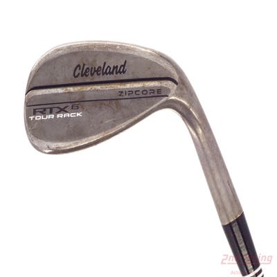 Cleveland RTX 6 ZipCore Tour Rack Raw Wedge Sand SW 54° 12 Deg Bounce Full True Temper Dynamic Gold Spinner Tour Issue Steel Wedge Flex Right Handed 35.25in