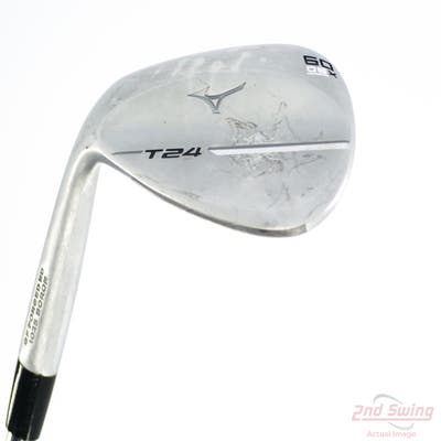 Mizuno T24 Soft Satin Wedge Lob LW 60° 6 Deg Bounce X Grind True Temper Dynamic Gold Tour Issue S400 Steel Stiff Left Handed 35.0in