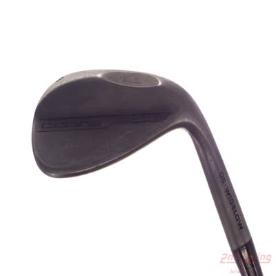 Cobra 2023 KING SB Black QPQ Wedge Lob LW 58° 6 Deg Bounce FST KBS Hi-Rev 2.0 Steel Stiff Right Handed 35.0in