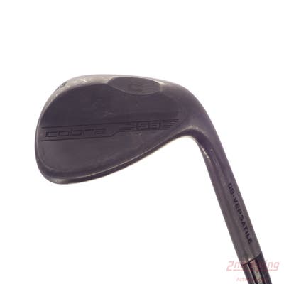 Cobra 2023 KING SB Black QPQ Wedge Lob LW 58° 8 Deg Bounce FST KBS Hi-Rev 2.0 Steel Stiff Right Handed 35.0in