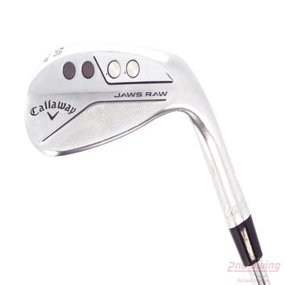 Callaway Jaws Raw Chrome Wedge Lob LW 58° 12 Deg Bounce X Grind True Temper Dynamic Gold Spinner Tour Issue Steel Wedge Flex Right Handed 34.75in