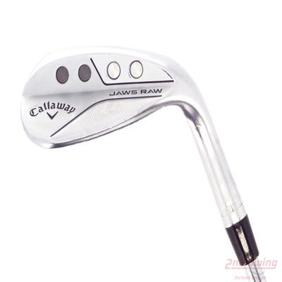 Callaway Jaws Raw Chrome Wedge Lob LW 62° 8 Deg Bounce Z Grind True Temper Dynamic Gold Spinner Tour Issue Steel Wedge Flex Right Handed 34.75in