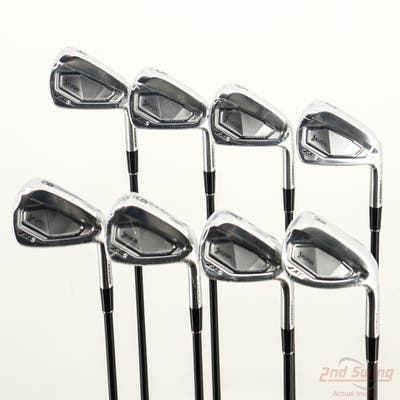 Mint Srixon ZXi5 Iron Set 4-PW AW FST KBS TGI 80 Graphite Stiff Right Handed +1/4"