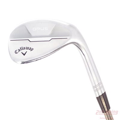 Callaway Opus Brushed Chrome Wedge Lob LW 60° 10 Deg Bounce S Grind UST Mamiya Recoil 460 F2 Graphite Senior Right Handed 34.75in