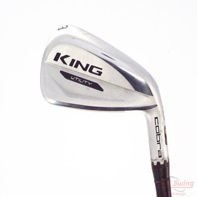 Cobra KING Utility Utility Iron 3 Utility 19° Mitsubishi Diamana D+ White 92 Graphite X-Stiff Right Handed 41.25in