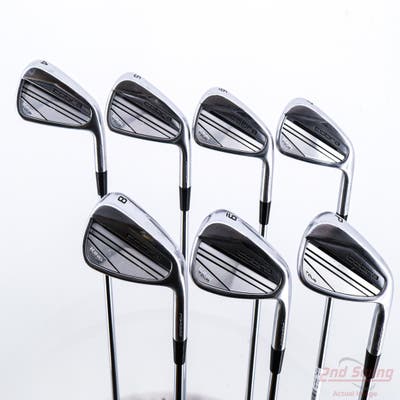 Cobra 2023 KING Tour Iron Set 4-PW Project X 6.5 Steel X-Stiff Right Handed -1/4"