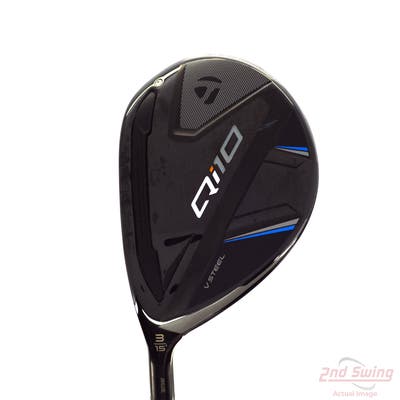 TaylorMade Qi10 Fairway Wood 3 Wood 3W 15° Fujikura Ventus TR Blue 6 Graphite Stiff Left Handed 43.5in