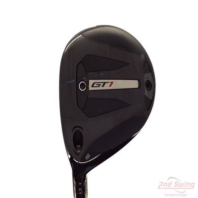 Titleist GT1 Fairway Wood 3 Wood 3W 15° Project X HZRDUS Black Gen5 80 Graphite Tour X-Stiff Left Handed 43.75in