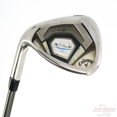 Callaway Rogue Single Iron Pitching Wedge PW Aldila Synergy Blue 50 Graphite Senior Left Handed 35.5in