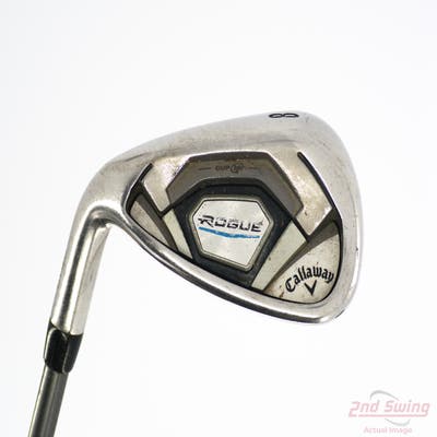 Callaway Rogue Single Iron 8 Iron Aldila Synergy Blue 50 Graphite Senior Left Handed 36.0in