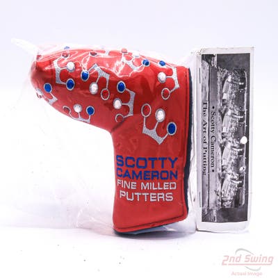 Titleist Scotty Cameron Limited Edition Red Dancing Crown Blade Putter Headcover