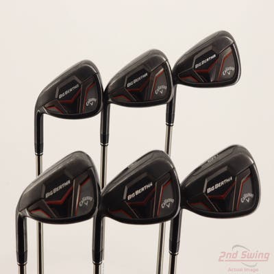 Callaway 2019 Big Bertha Iron Set 6-PW AW UST Mamiya Recoil ZT9 F3 Graphite Regular Left Handed +1/4"