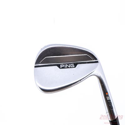 Ping s159 Chrome Wedge Gap GW 50° 12 Deg Bounce S Grind Project X IO 6.0 Steel Stiff Right Handed Orange Dot 35.5in