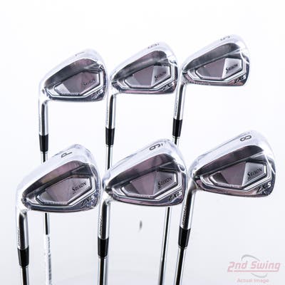 Mint Srixon ZXi5 Iron Set 5-PW True Temper Dynamic Gold Mid 115 S300 Steel Stiff Left Handed +1/2"