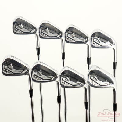 Mint Srixon ZX5 MK II Iron Set 4-PW AW True Temper Dynamic Gold Tour Issue X100 Steel X-Stiff Right Handed +1"