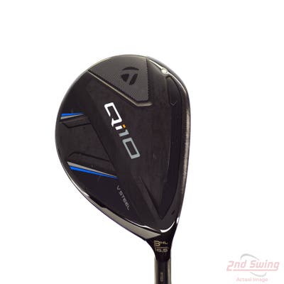 TaylorMade Qi10 Fairway Wood 3 Wood HL 16.5° Fujikura Ventus TR Blue 6 Graphite Regular Right Handed 43.5in