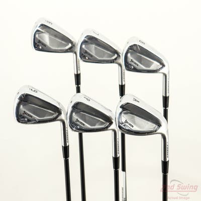 Mint Srixon ZXi4 Iron Set 6-PW AW FST KBS TGI 60 Graphite Regular Right Handed STD
