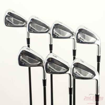 Mint Srixon ZXi4 Iron Set 4-PW FST KBS PGI 60 Graphite Regular Right Handed +1"