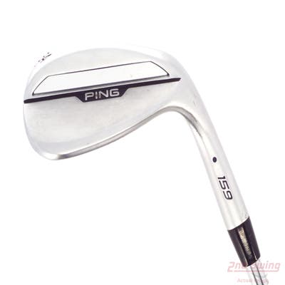 Ping s159 Chrome Wedge Sand SW 54° 10 Deg Bounce H Grind Ping Z-Z115 Steel Wedge Flex Right Handed Black Dot 35.5in