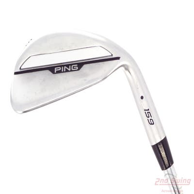 Ping s159 Chrome Wedge Sand SW 56° 10 Deg Bounce E Grind Ping Z-Z115 Steel Wedge Flex Right Handed Black Dot 35.5in