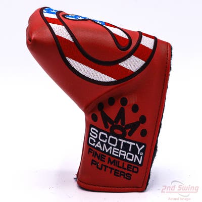 Titleist Scotty Cameron Tour Issue Circle T USA Stars & Stripes Mid Mallet Putter Headcover