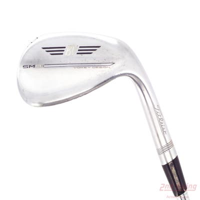 Titleist Vokey SM9 Tour Chrome Wedge Lob LW 60° 4 Deg Bounce L Grind Titleist Vokey BV Steel Wedge Flex Right Handed 35.25in