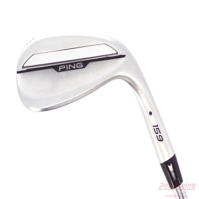 Ping s159 Chrome Wedge Sand SW 56° 12 Deg Bounce S Grind Ping Z-Z115 Steel Wedge Flex Right Handed Black Dot 35.5in