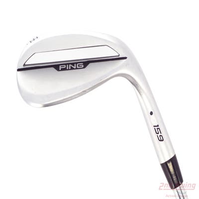 Ping s159 Chrome Wedge Lob LW 58° 8 Deg Bounce H Grind Ping Z-Z115 Steel Wedge Flex Right Handed Black Dot 35.25in
