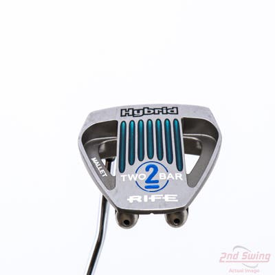 Guerin Rife Two Bar Mallet Putter Steel Left Handed 35.0in