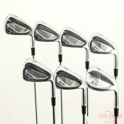 Mint Srixon ZXi4 Iron Set 5-PW AW True Temper Dynamic Gold Mid 100 R300 Steel Regular Right Handed +1"