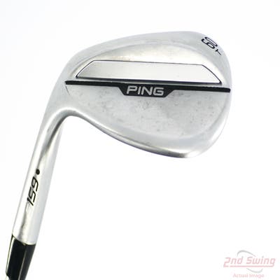 Ping s159 Chrome Wedge Lob LW 60° 6 Deg Bounce T Grind Ping Z-Z115 Steel Wedge Flex Left Handed Black Dot 35.75in