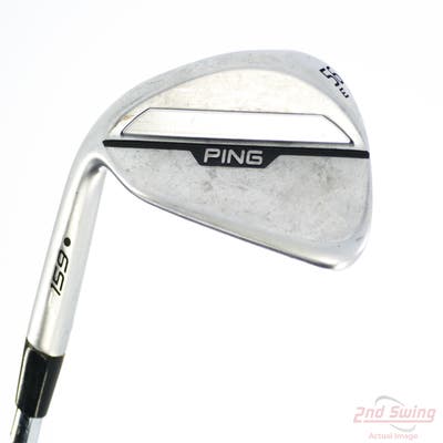 Ping s159 Chrome Wedge Sand SW 56° 10 Deg Bounce E Grind Ping Z-Z115 Steel Wedge Flex Left Handed Black Dot 35.5in