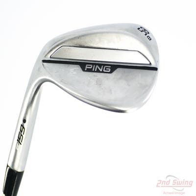 Ping s159 Chrome Wedge Lob LW 58° 8 Deg Bounce B Grind Ping Z-Z115 Steel Wedge Flex Left Handed Black Dot 35.25in
