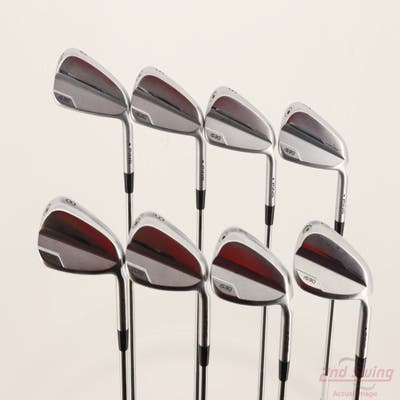 Ping i530 Iron Set 4-PW GW True Temper Dynamic Gold Mid S300 Tour Issue Steel Stiff Right Handed Black Dot +1/4"