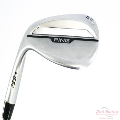 Ping s159 Chrome Wedge Lob LW 58° 10 Deg Bounce S Grind Ping Z-Z115 Steel Wedge Flex Left Handed Black Dot 35.25in