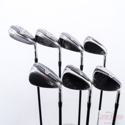 Mint Cleveland HALO XL Full-Face Iron Set 4-PW FST KBS MAX Graphite 55 Graphite Senior Right Handed -1/2"