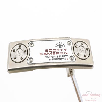 Mint Titleist Scotty Cameron Super Select Newport 2 Plus Putter Steel Right Handed 34.0in