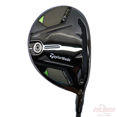 Mint TaylorMade Qi35 MAX Lite Fairway Wood 3 Wood 3W 15.5° Fujikura 2025 Air Speeder 50 Black Graphite Stiff Right Handed 43.25in
