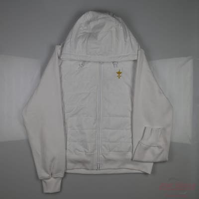 New W/ Logo Womens Ralph Lauren Jacket Large L White MSRP $278