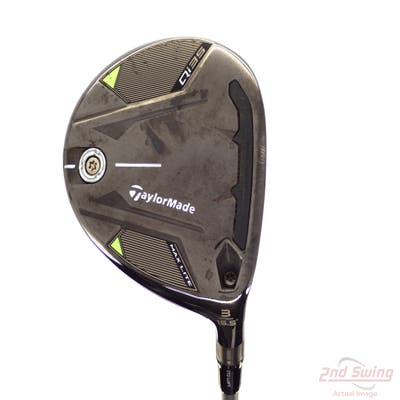 TaylorMade Qi35 MAX Lite Fairway Wood 3 Wood 3W 15.5° Fujikura 2025 Air Speeder 50 Black Graphite Senior Right Handed 43.25in