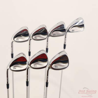 Ping G LE 3 Iron Set 6-PW GW SW ULT 250 Lite Graphite Ladies Left Handed Black Dot +1/4"