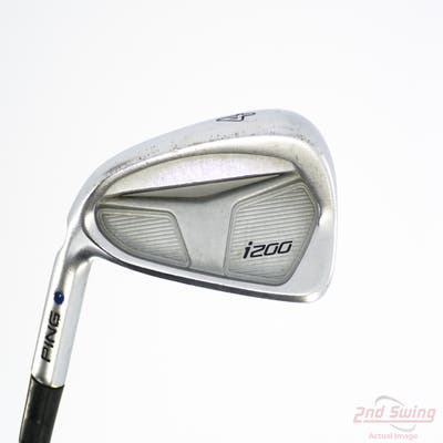 Ping i200 Single Iron 4 Iron Stock Steel Shaft Steel Stiff Left Handed Black Dot 39.25in